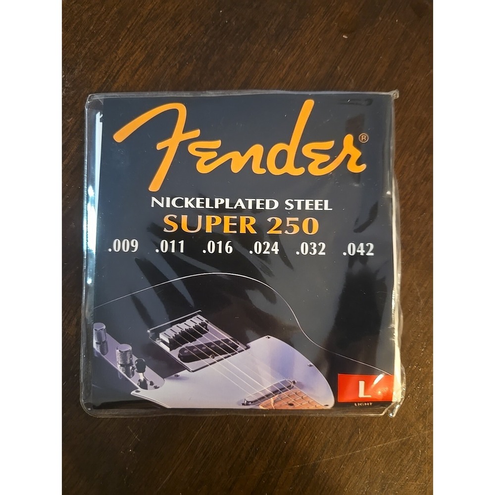 Fender Guitar Strings Super‎ 250 Light Nickelplated Steel